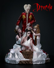 Dracula & His Brides Resin Sculpture Statue Model Kit   Unpainted/Unassembled picture