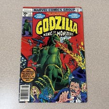 Godzilla 1 (1977 Marvel) VG Condition, 1st Appearance in Comics picture
