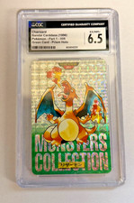 1996 Bandai Carddass Charizard Green Prism Holo #6 CGC 6.5 LOW POPULATION picture