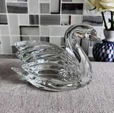 Waterford lead crystal swan figurine. picture