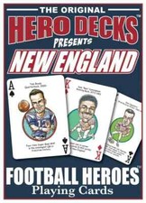 Hero Decks New England Herodecks Football Heroes Playing Cards New picture