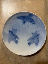 Bing & Grondahl B&G Blue Christmas Plates Lot 1897-2008 Denmark Porcelain picture