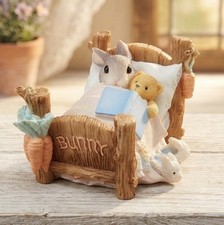 Vintage 1998 My Blushing Bunnies Figurine Good Night and Sweet Dreams picture