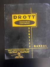 Vintage Drott Industrial Equipment Service Manual Parts & Bulletins IH T340 picture