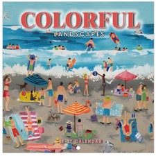 2026-2027 Colorful Landscapes Wall Calendar, 12