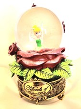 Disney Tinker Bell Moods of Tinker Bell Snow Globe Music Box Sugar Plum RARE picture