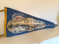 Gettysburg, Pennsylvania Souvenir Pennant Felt Flag - Gettysburg National Museum picture