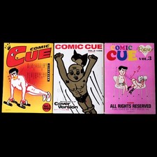 COMIC CUE Issues 1-3 Set Katsuhiro Otomo Taiyo Matsumoto Manga Magazine GARO picture