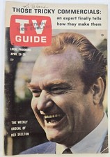April 1963 TV Guide - Red Skelton; Dinah Shore; Marlin Perkins [NO MAIL LABEL] picture