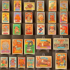 Garbage Pail Kids 1985 GPK OS3 - OS15 29 cards lot  some NM , mostly LP - MP picture