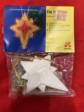 Leewards THE HOLY STAR Christmas Ornament Kit - VINTAGE UNOPENED PUSH PIN KIT picture