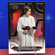 2018 Topps Star Wars Galactic Files SP Short-Print Variant ANH5 - Princess Leia picture