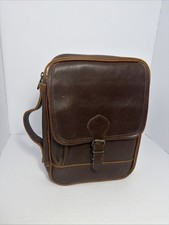 Vintage World Publishing Co. Large Leather Bible Cover Case Sherpa Lined 11x8x2 picture
