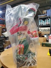 Telco Frank E. Post Singing Lamppost Animated Illuminated Figurine w/ Box New. picture