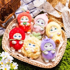 Pre-order Mofusand Kiramekko Fruity Kittens Plush Doll Keychain Box picture