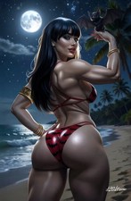 Vampirella Summer Special 2026 Virgin Exclusive by Fernando Rocha LTD 500 picture