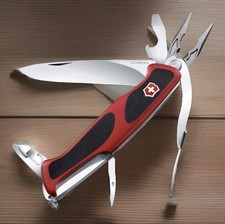 Victorinox Ranger Grip 74 130mm Swiss Army Knife w/Locking Blade & Pliers New picture