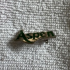 VINTAGE ASPEN PIN BACK SOUVENIR picture