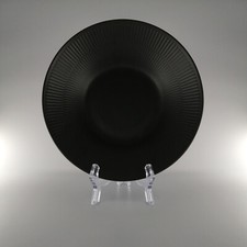 Royal Copenhagen Black Fluted Deep Plate (24 cm) - #606-ab picture