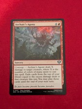 Archaic's agony Regular U NM Secrets of strixhaven MTG picture