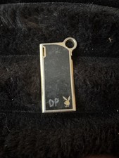 Vintage Playboy Lighter Needs Restoration Has Keychain Holder Slim picture