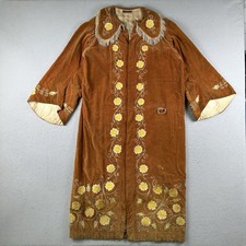 Antique Henderson Ames Past Grand Odd Fellows Velvet Ceremonial Robe Coat Floral picture