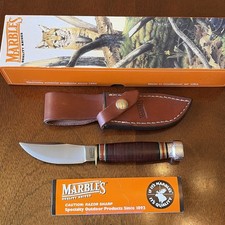 Marbles Knife, RARE Mini Woodcraft Made in Gladstone, Ml., USA in 1997 picture