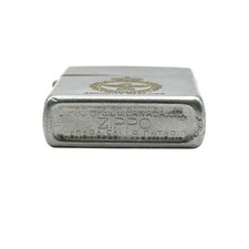 1967-1986 Zippo Niagara Falls Canada Security Services Crest Chrome Lighter picture