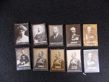 A89 Lot of 10 Ogdens Guinea Gold Cigarette Cards Early 1900s picture