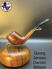 Vintage Georg Jensen Danish Billiard Tobacco Pipe picture