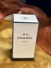 Rare 30’S CHANEL No.5 Parfum Flacon Extrait Full W/Black Cord Seal Intact picture