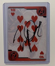 ROBERT DOWNEY JR Signed Card Autograph Iron Man/Avengers (Tony Stark) AA COA #3 picture