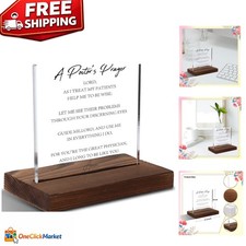 Multifunctional Inspirational Acrylic Plaque - Perfect for Doctors' Office Decor picture