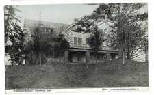 Newburg, IN Indiana 1910 Postcard, Thornton Home by C.U. Williams picture