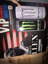 Monster Energy Morgan Wallen Large cardboard display header sign Topper 32