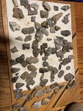 #8 AUTHENTIC PREHISTORIC NATIVE AMERICAN ARTIFACT WORKSHOP FIELD LOT picture