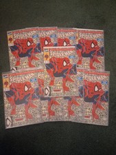 Spider-Man 1 DIRECT Todd McFarlane Green Edition Marvel 1990 × 9 COPIES LOT picture