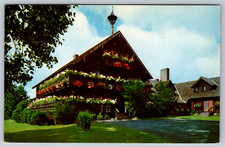 c1960s Trapp Family Lodge Stowe Vermont Flowers Scenic Postcard picture