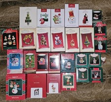 Hallmark & Enesco Sewing Themed Ornament Lot picture