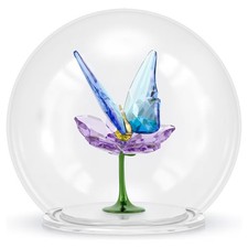 Swarovski Idyllia Glass Ball Butterfly and Flower Figurine Decoration 5721543 picture