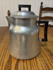Vintage Wear-Ever Aluminum No. 3016 Coffee Pot Percolator 12 Cup Made In USA picture