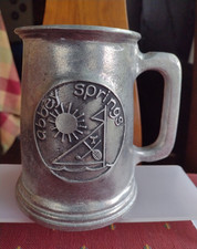 Vintage Abbey Springs Lake Geneva, WI Dura-Cast Pewter Mug picture