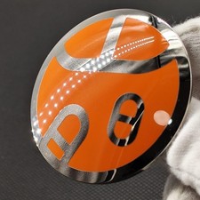 Hermes Chaine d'Ancre Orange Silver Scarf Ring Used picture