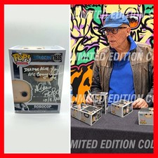 PETER WELLER SIGNED Robocop Funko POP #1635 No Helmet & Quote - COA & PICTURE picture
