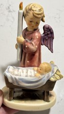 Vintage 1948 Year Hummel Watchful Angel Hummel Figurine # 194 picture