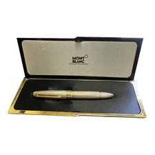 Sterling Silver Montblanc Meisterstuck Fountain Pen (Comes With Original Case) picture