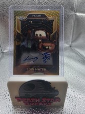 2025 Pixar Gold Tow-Mater Autograph Cars Larry the Cable Guy Auto Rare  picture