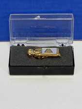 Vintage NASA Apollo 11 Truck Tie Clip w/ Case picture