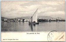 Postcard - General view of Suez - Egypt picture