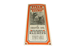 FLYING DUTCHMAN RAILROAD HESSTON INDIANA TIMETABLE picture